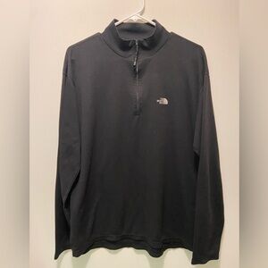 The North Face Men's Zip-Up Black Baselayer